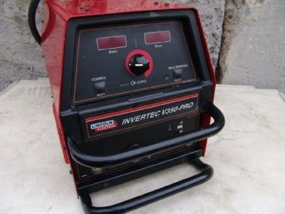 LINCOLN INVERTEC V 350 PRO WELDER     GREAT UNIT