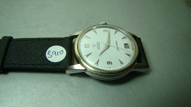 VINTAGE OMEGA SEAMASTER BUMPER AUTOMATIC DATE ON 6 SWISS MENS WATCH W 