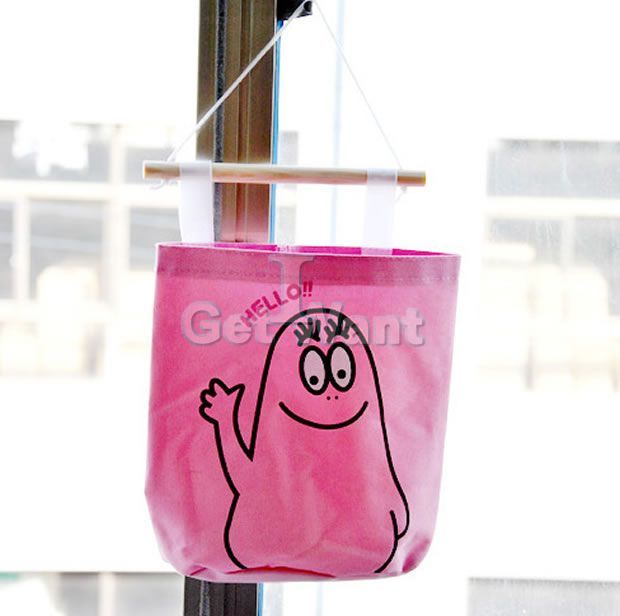 Cute Colorful Wall Hang Up Cloth Stuff Organizer Home Storage Pouch 