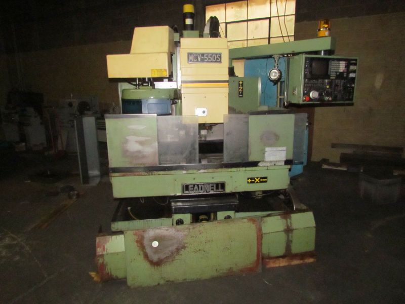 Leadwell MCV 550S w/ FANUC 10MA Control CNC W 580  