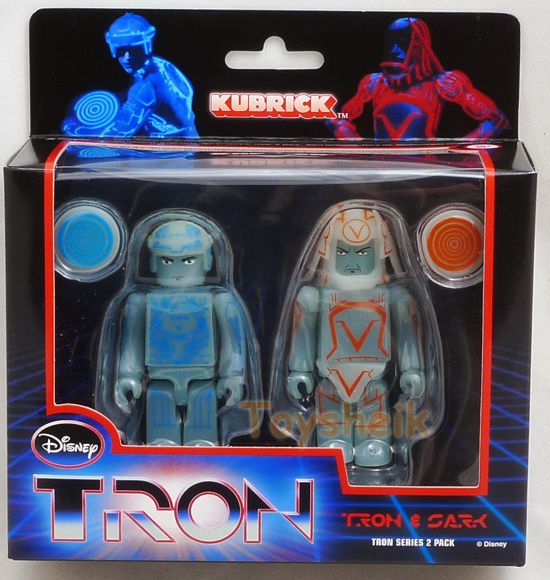 Tron Kubrick Tron & Sark figure Medicom 19351  