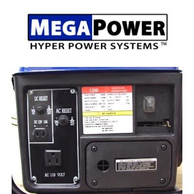 1200 Watt Max Mega Power Generator Camping 1KW  