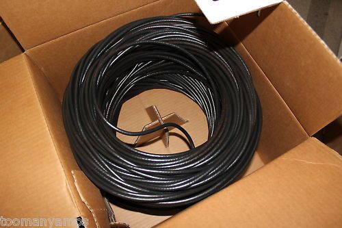 500FT BROWN R001564L2B RG6/U 18AWG QUAD CM CATV CABLE  