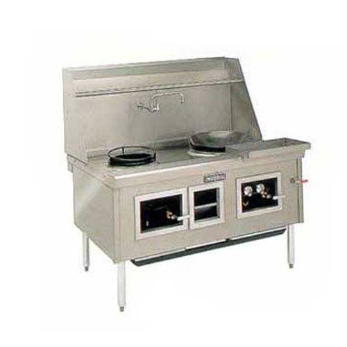 Imperial ICRA 3 Wok Range, Three Burners, Water Cooled  