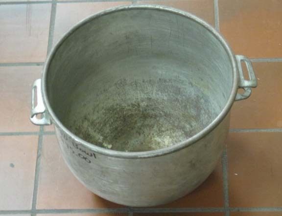 Mixing bowl, for dough mixer A120, 12 quart, # 202L  