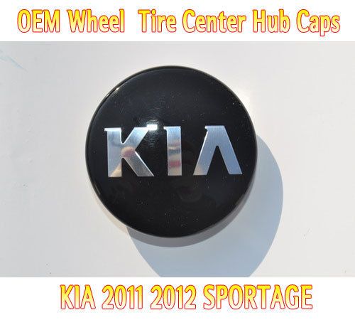 KIA 2011 SPORTAGE OEM Wheel Tire Center Hub Caps 4P/SET  