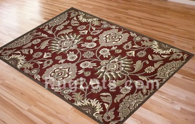 AREA RUG RED Dense Quality Peshawar ORIENTAL 8x11 5x8  