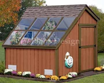 Greenhouse Nursery Garden Shed Plans #40808  