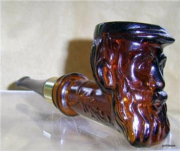 Vintage Pipe Avon Aftershave Decanter Windjammer 70s  