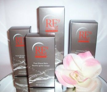 Arbonne RE9 Advanced For Men Anti Aging Skin Care Set Kit 4pc  