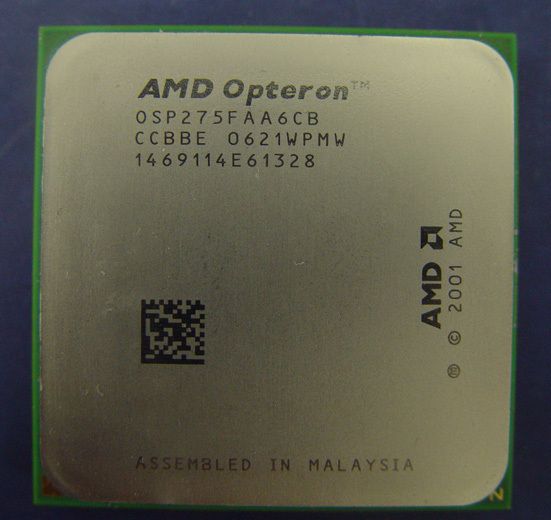 AMD Opteron 275 Dual Core Processor 2.2GHz OSP275FAA6CB  