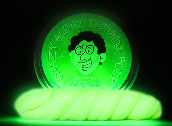 Crazy Aarons Tin PUTTY silly toy GLOW in the DARK/Change/Oil Slick New 