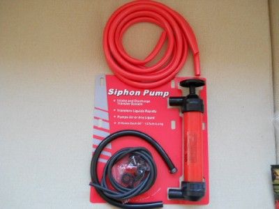 AUTOMOTIVE HAND SIPHON FLUID LIQUID TRANSFER TOOL PUMP  