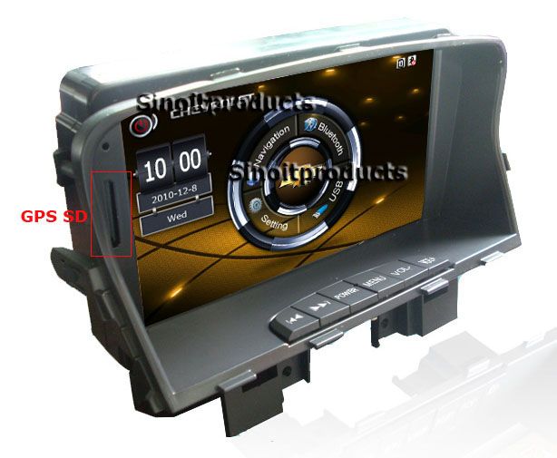 Chevrolet Cruze 7 Touch TFT CAR MP4 MP5 USB Bluetooth+GPS MAP (NO 