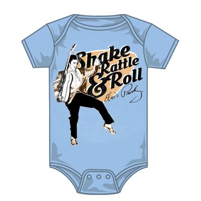 New Elvis Presley Baby Infant Toddler Jumper Bodysuit Creeper Snapsuit 
