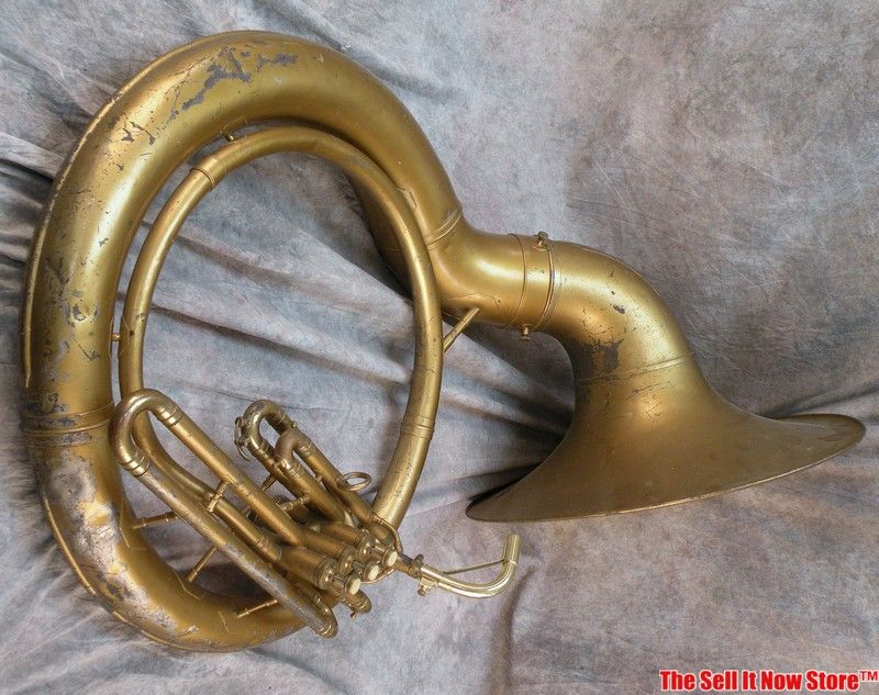   REYNOLDS 9553 SOUSAPHONE BRASS MUSICAL INSTRUMENT MARCHING BAND RARE