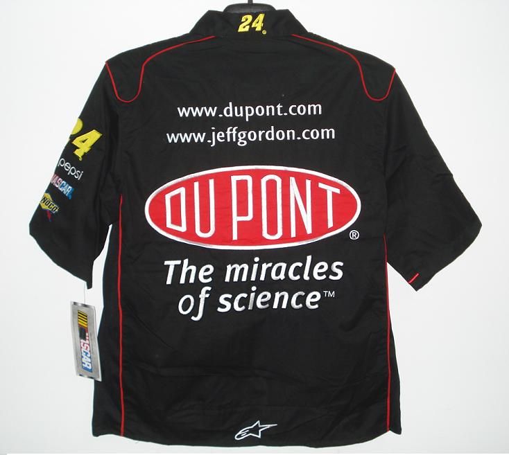 NEW AUTHETIC NASCAR SPRINT JEFF GORDON DUPONT PIT CREW EMBROIDERED 