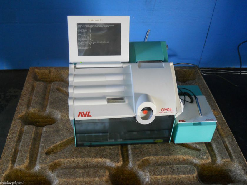 AVL Omni 5 Blood Gas Analyzer  