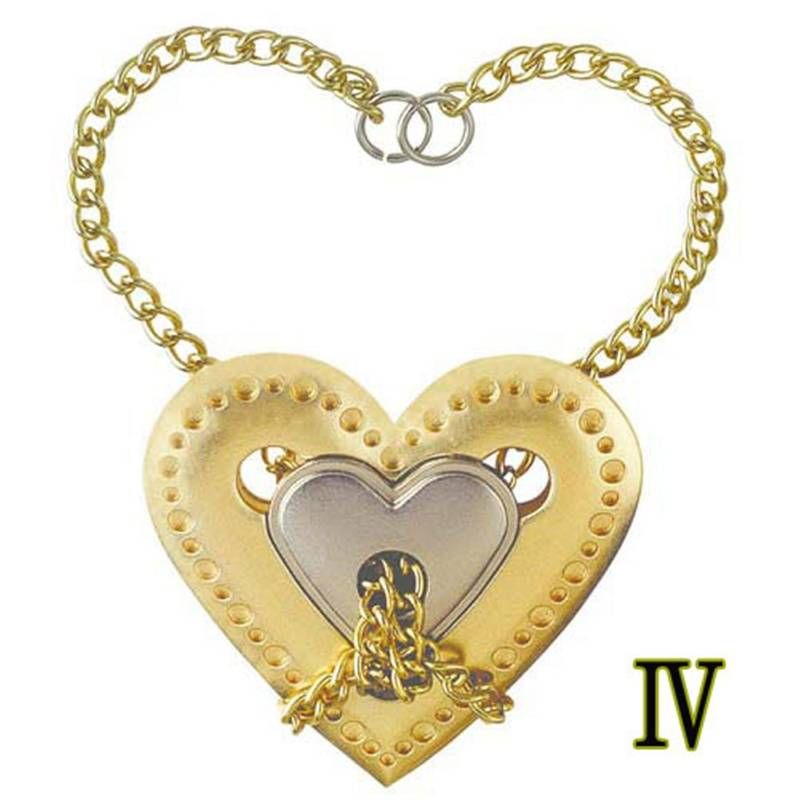 CAST HEART Lv.4 HANAYAMA METAL PUZZLE Brain Teaser NEW  