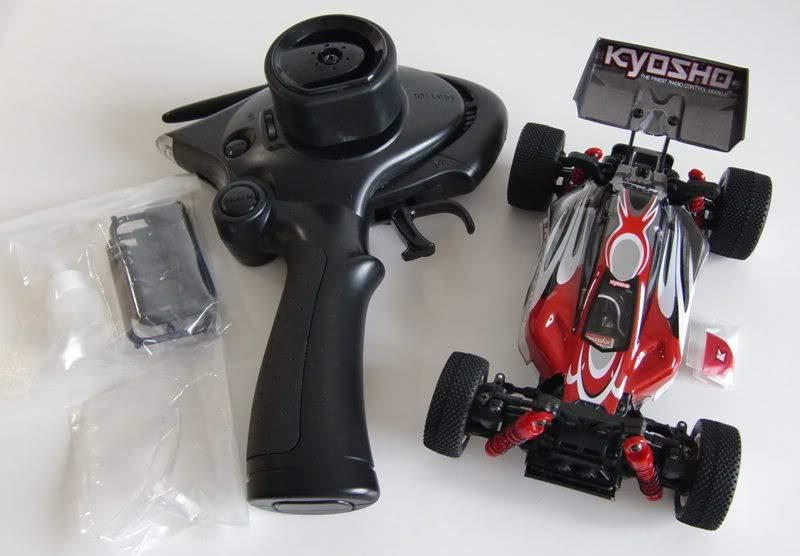 KYOSHO 1/24 MINI Z 4WD RACING BUGGY LAZER ZX 5 FS MB 010 w. ASF 2.4GHz 