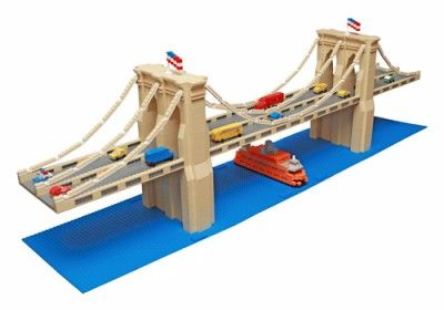 LEGO ** BROOKLYN BRIDGE ** (FOR 3450 STATUE OF LIBERTY, CREATOR, CITY 