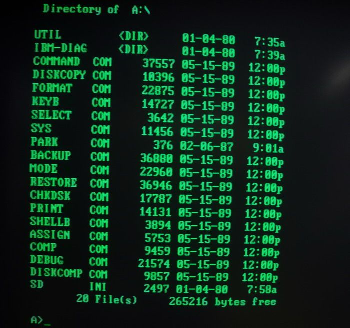 Vintage* IBM 5170 PC AT w/ 80286/80287 CPU  Test Works  