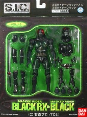 KAMEN MASKED RIDER SUPER IMAGINATIVE CHOGOKIN BLACK RX  