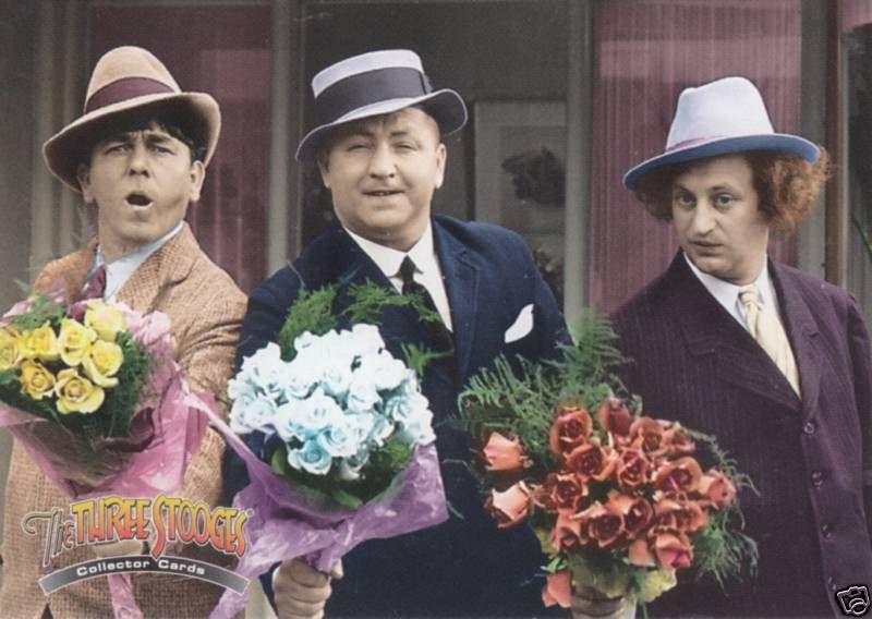 The Three Stooges Collector Cards Promo 2 Card  