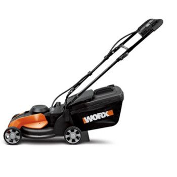 Worx Lil Mo 24V Cordless 14 in Push Lawn Mower with IntelliCut WG782 