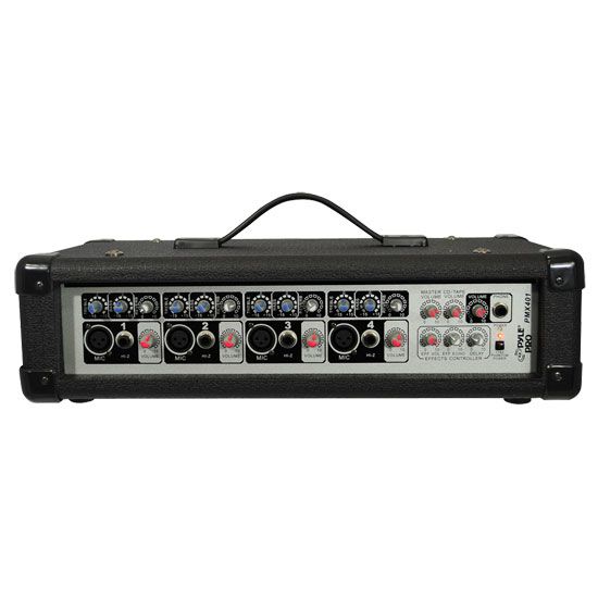 PYLE 150 W 4 Channel Powered PA Mixer/Amplifier PMX401  