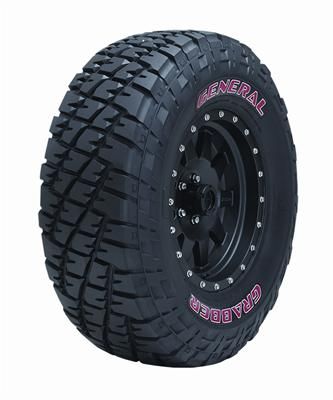 General Grabber Tire 35 x 12.50 18 Solid Red Letters 04500630000 Set 