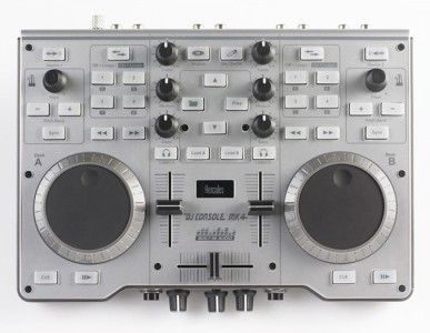   Hercules Dual Deck DJ Console MK4 USB Controller w/ Virtual DJ  