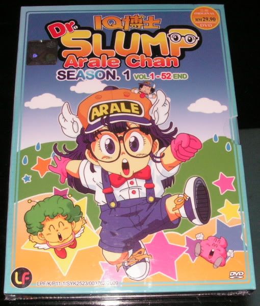 DVD Dr Slump Arale Chan Season 1 Vol. 1   52 End  