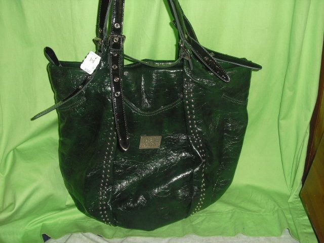 DOLCE & GABBANA D&G GREEN TOTES/SHOPPERS HANDBAG  