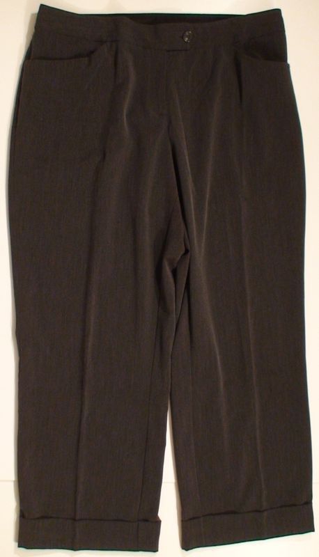 Avenue Gray Dress Pants Ladies Size 16 Average  