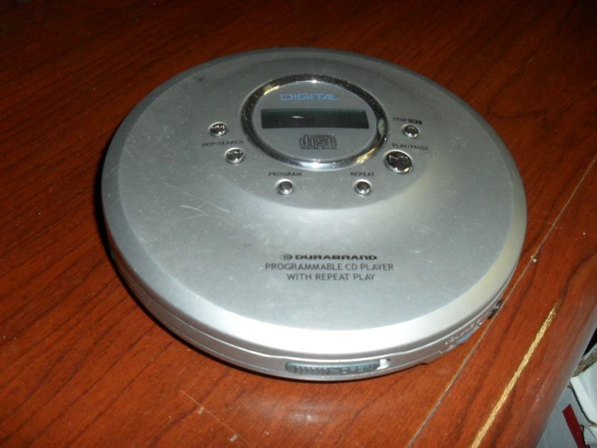 Durabrand Portable CD Player Silver Model CD 56  