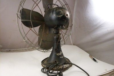 VINTAGE EMERSON ELECTRIC 17 OSCILLATING FAN  