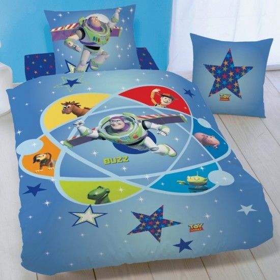 LINGE LIT PARURE HOUSSE de COUETTE TOY STORY 140x200cm  