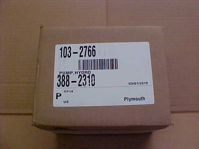 BRAND NEW EXMARK HYDRO PUMP PART # 103 2766  