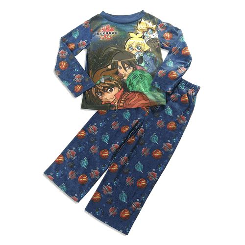 Boys 4 5 6 7 8 10 12 BAKUGAN Pjs Set PAJAMAS Shirt Pant  