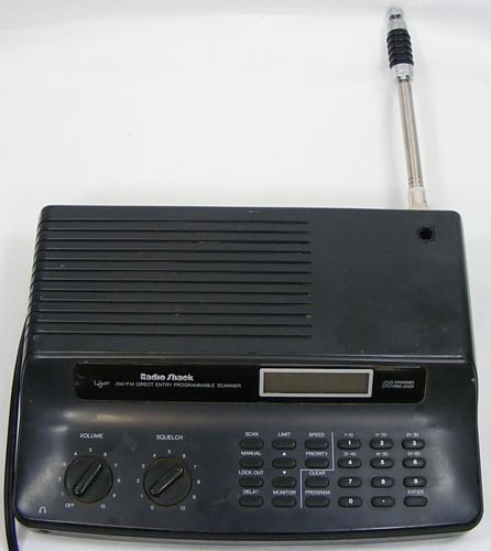 RADIO SHACK AM/FM SCANNER 60 CHANNEL PRO 2029  