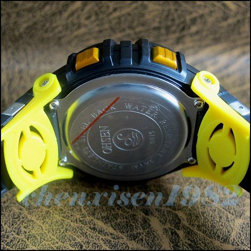 OHSEN Kids Boys Girls Child Multifunction LED Alarm Stop Sport Wrist 