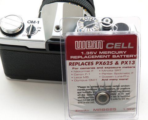 Wein PX625 Battery 1.35V for Yashica Mat 124, Mat 124G  