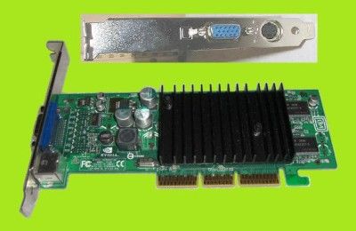 HP NVIDIA P118 VGA VIDEO CARD 64MB D33088 MX440 TV Out  