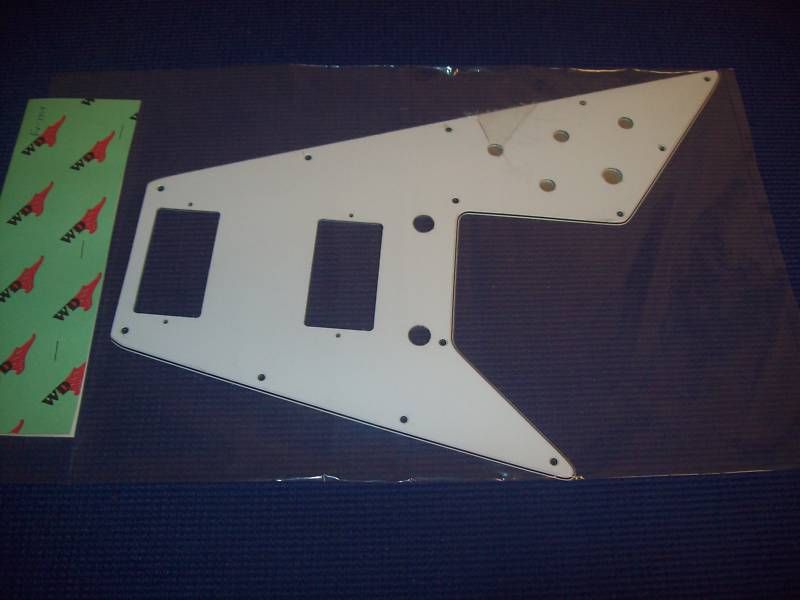 NEW   Pickguard For 70s Kalamazoo Made Gibson Flying V, 3 Ply 