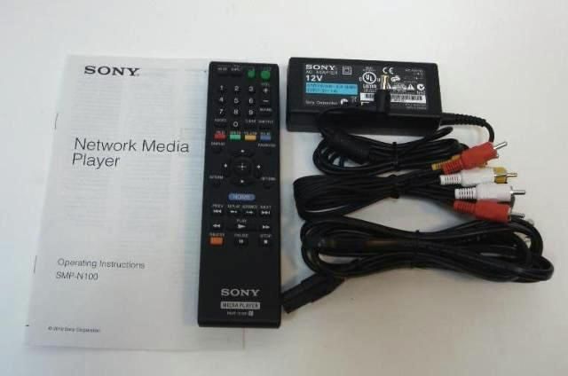 Sony SMP N100 1080p Network Media Player Wifi Receiver  