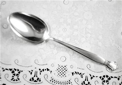   OLD STOCK~LOVELY WEIDLICH STERLING SILVER JENNY LIND SERVING SPOON