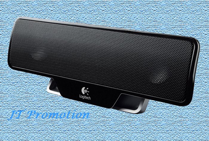 Logitech Portable Computer Speaker Z205 (Black)