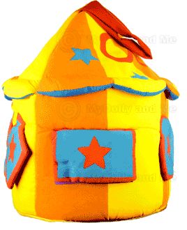 Circus Cloth Tent W/5 Animals Childrens Toy Baby NEW  