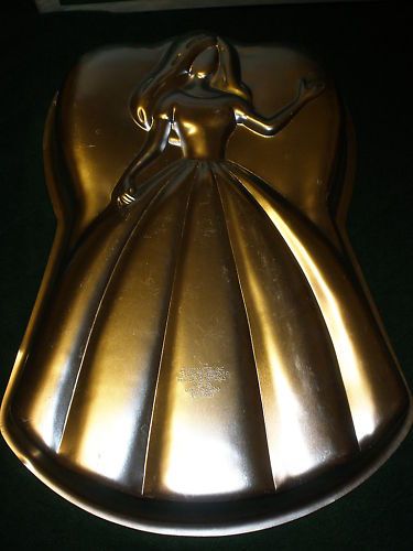 Wilton Shaped Cake Pan~Barbie Doll~Dress~#2105 3550  